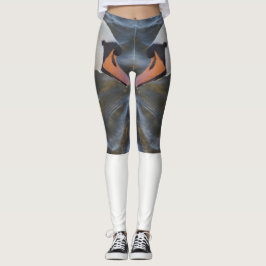 White Svan Leggings