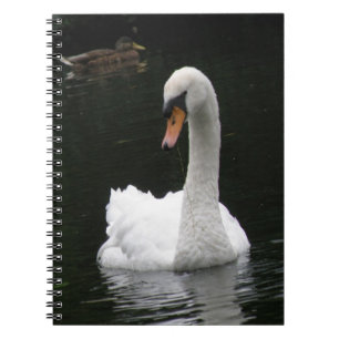White Svan Notebook Anteckningsbok