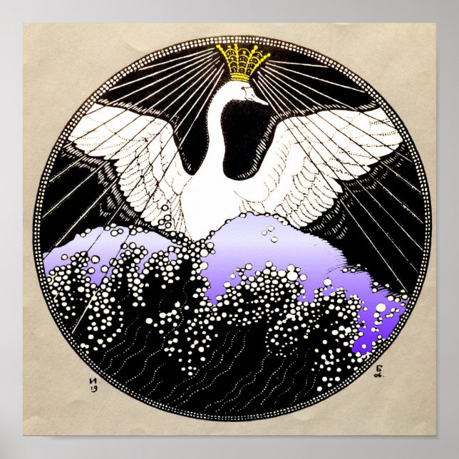 White Svan of Tsar Saltan Poster (Framsidan)