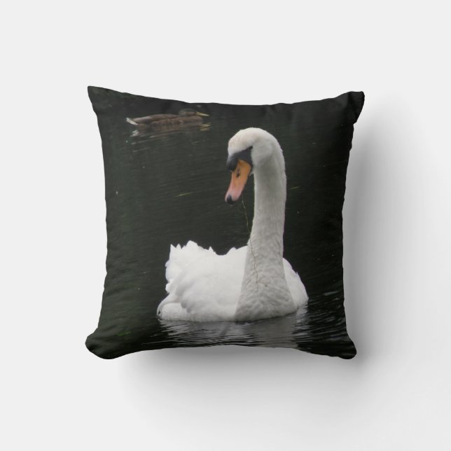 White Svan Pillow Kudde (Framsida)