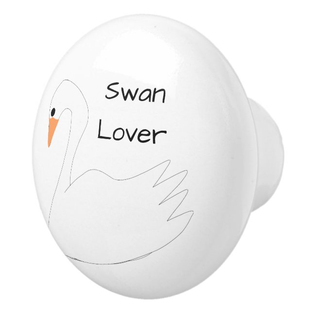 White Swan Design Personlig Knopp (Höger)