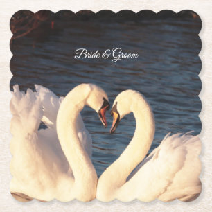 White Swan Pappersunderlägg Underlägg Papper
