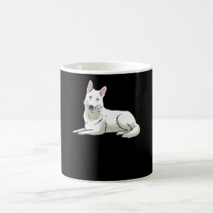 White Swiss Shepherd Kaffemugg
