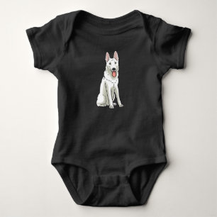 White Swiss Shepherd T Shirt