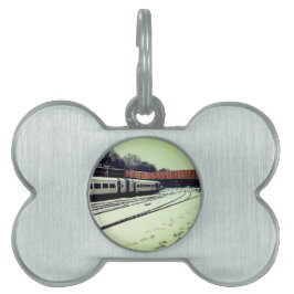 White tåg ID-bricka husdjur