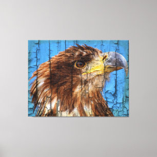 White Tails Eagle Canvastryck