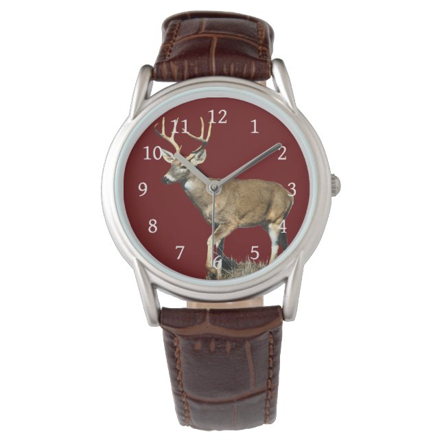 White Tails Hjort Buck Armbandsur (Framsida)