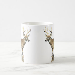 White Tails Hjort Buck Kaffemugg