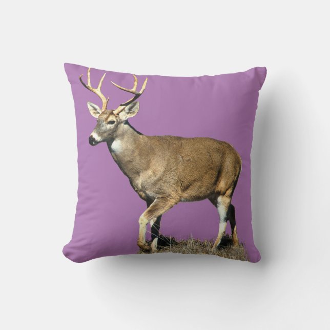 White Tails Hjort Buck Kudde (Framsida)