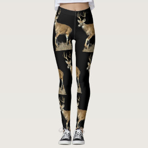 White Tails Hjort Buck Leggings