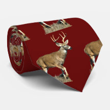 White Tails Hjort Buck Neck Tie