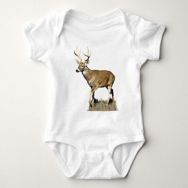 White Tails Hjort Buck T Shirt (Framsida)