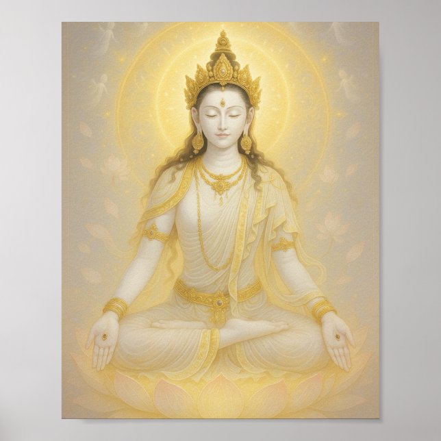 White Tara - Kompassionens radikala gudinna Poster (Framsidan)