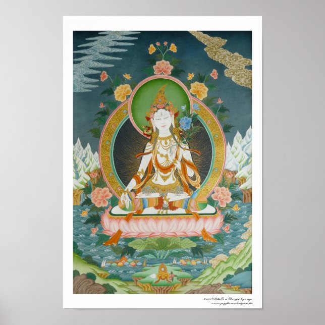White Tara Poster (Framsidan)