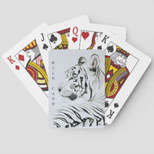 White Tiger Anpassade Casinokort