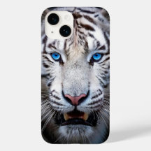 White Tiger Blue Öga