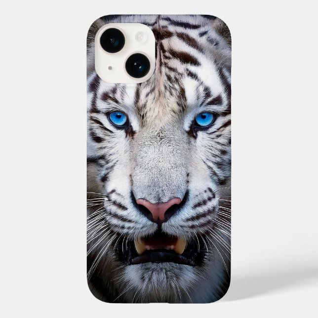 White Tiger Blue Öga (Baksida)