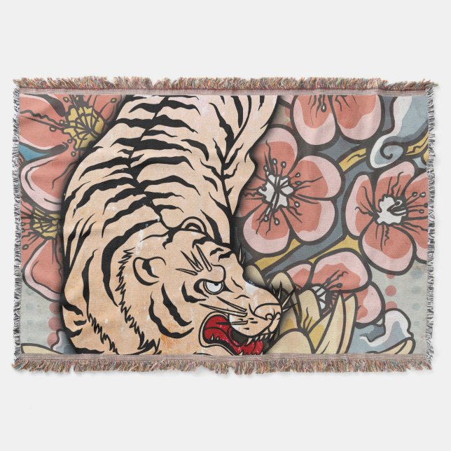 White Tiger Filt (Framsidan)