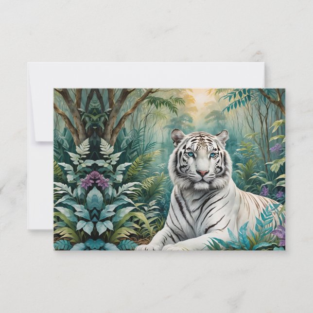 White Tiger Jungle Flora (Framsida)