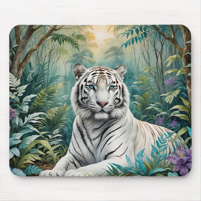 White Tiger Jungle Flora Musmatta (Framsidan)