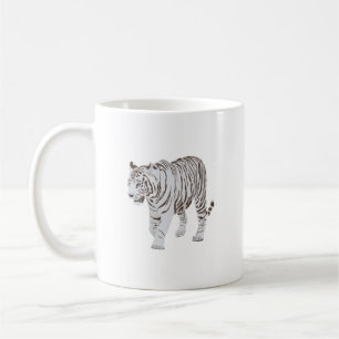 White Tiger Kaffemugg