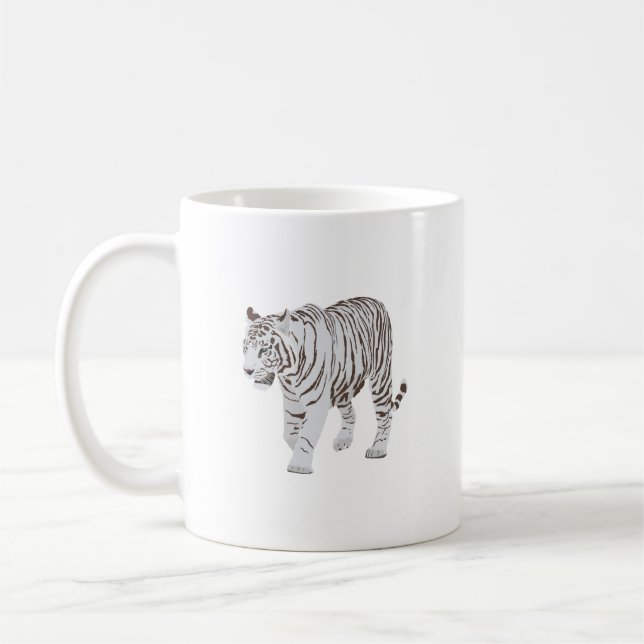 White Tiger Kaffemugg (Vänster)