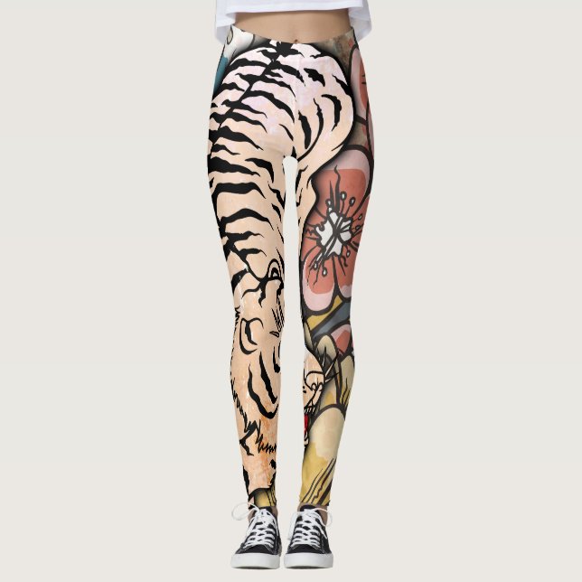 White Tiger Leggings (Framsida)