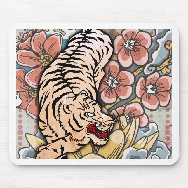 White Tiger Musmatta (Framsidan)