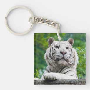 White Tiger nyckelring