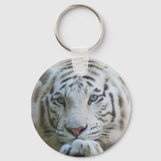 White Tiger Nyckelring