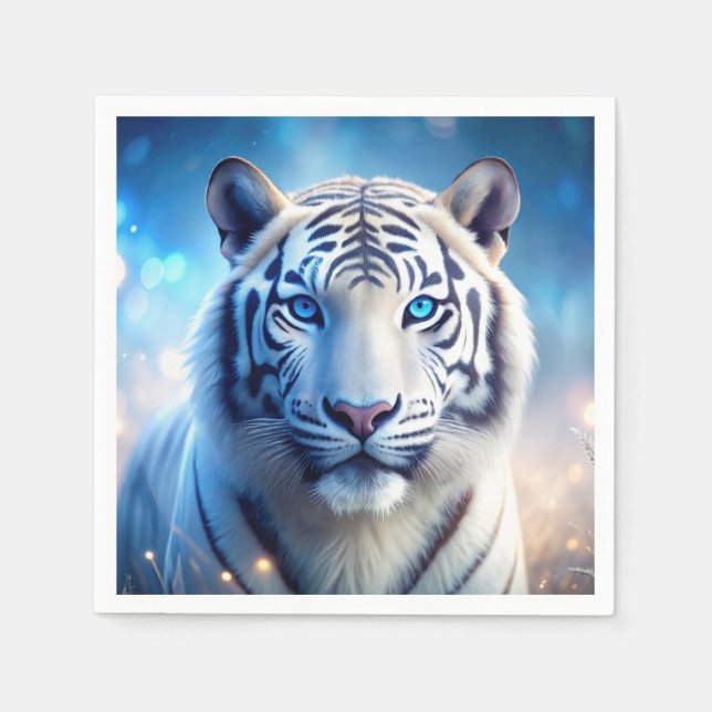 White Tiger Pappersservett (Framsidan)