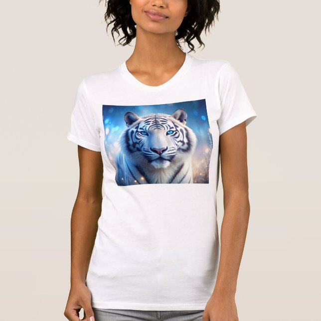 White Tiger T Shirt (Framsida)
