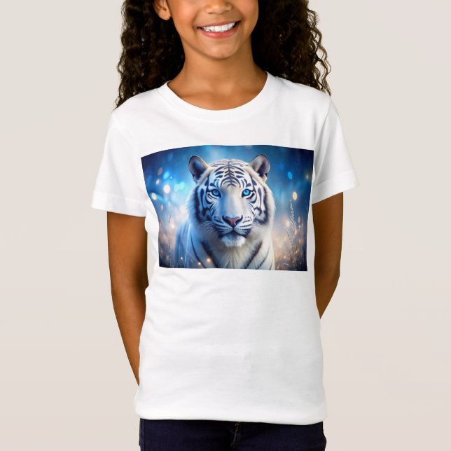 White Tiger T Shirt (Framsida)