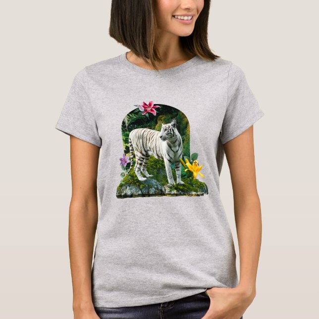 White Tiger T-Shirt (Framsida)