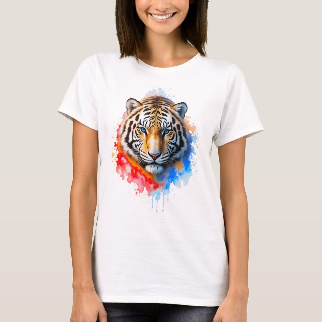 White Tiger T Shirt (Framsida)