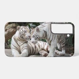 White Tigers Samsung Galaxy Fodral