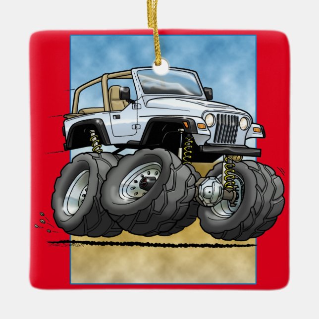 White_TJ Julgransprydnad Keramik (Framsida)