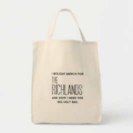 White Tote Bag Tygkasse