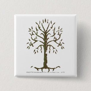 White Träd of Gondor Knapp