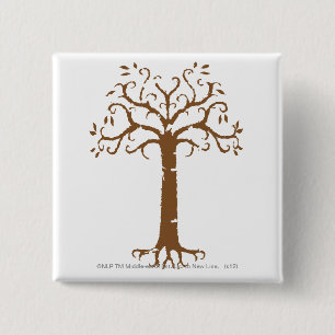 White Träd of Gondor Knapp