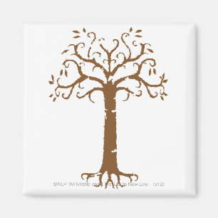 White Träd of Gondor Magnet