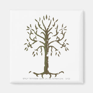 White Träd of Gondor Magnet