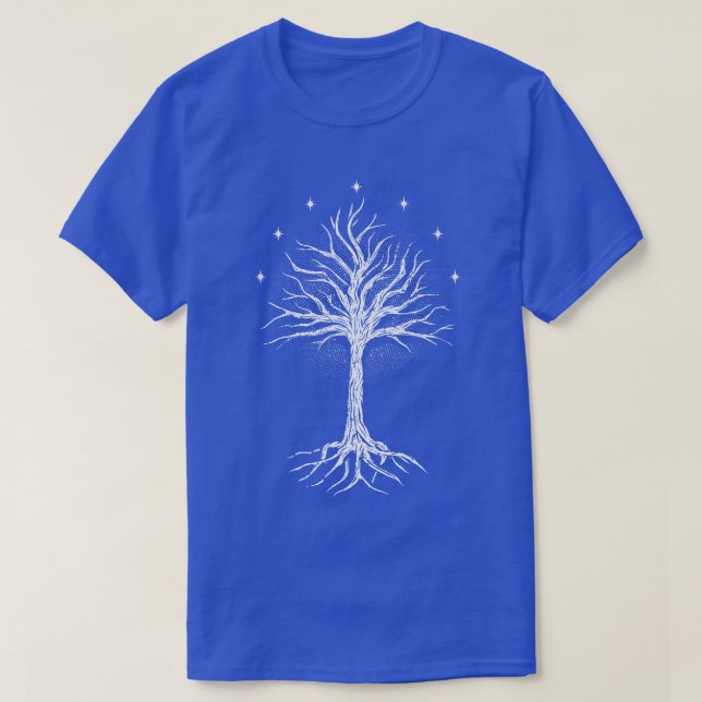 White Träd of Gondor Tote T Shirt (Design framsida)