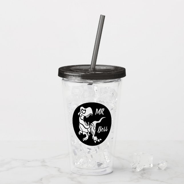 White Trex, Chef Dino Take Away Mugg (Baksida Ice)