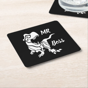 White Trex, Chef Dino Underlägg Papper Kvadrat