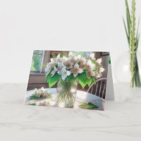 White Trilliums Bouquet tänker på dig