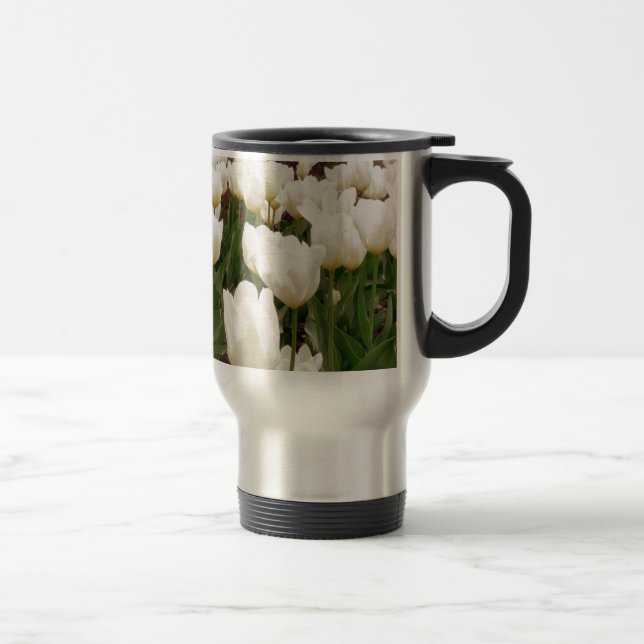 White Tulip Flowers Resemugg (Höger)