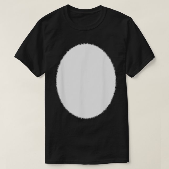 White Tummy Belly Cat Bunny Rabbit Hjort Cosplay C T Shirt (Design framsida)