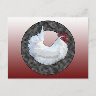 White Tupp Vykort