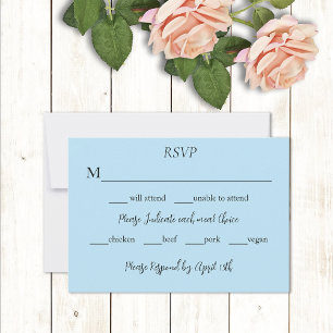 White Unicorn Rosa Flowers Blue OSA Kort